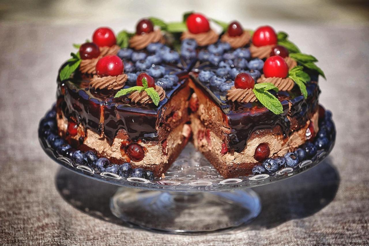 Country Spa Retreat Snagov Exteriér fotografie A chocolate cake